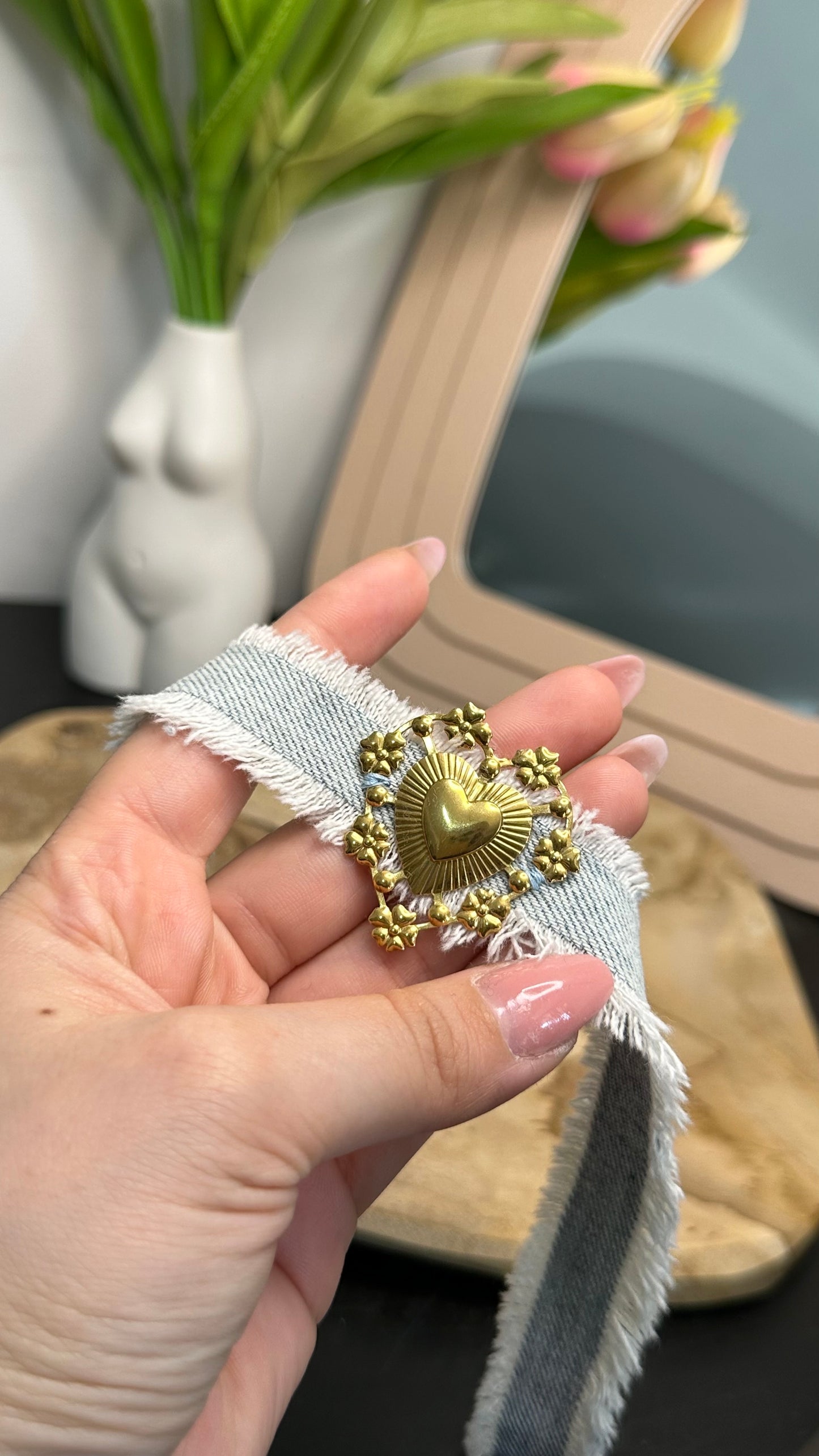 Choker cuore