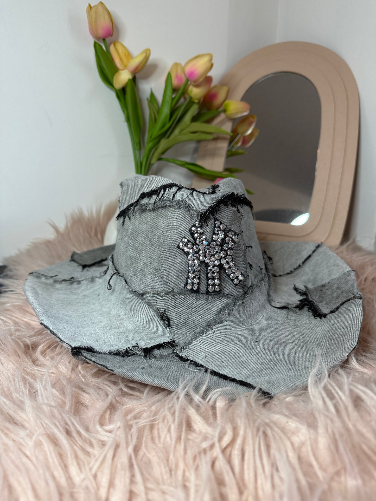 Denim grey shine ny