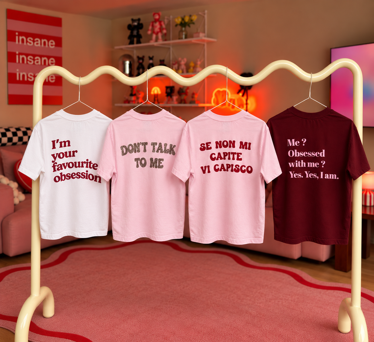 T shirt manica corta con stampa  ✨