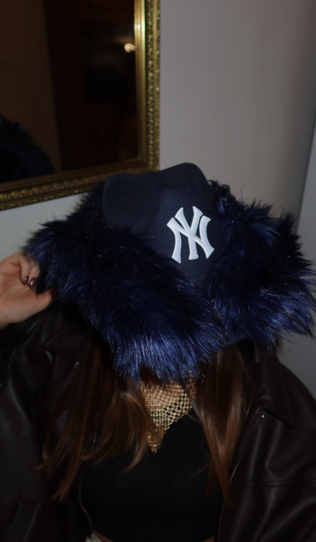 NY iconic fur blue limited