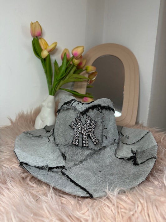 Denim grey shine ny