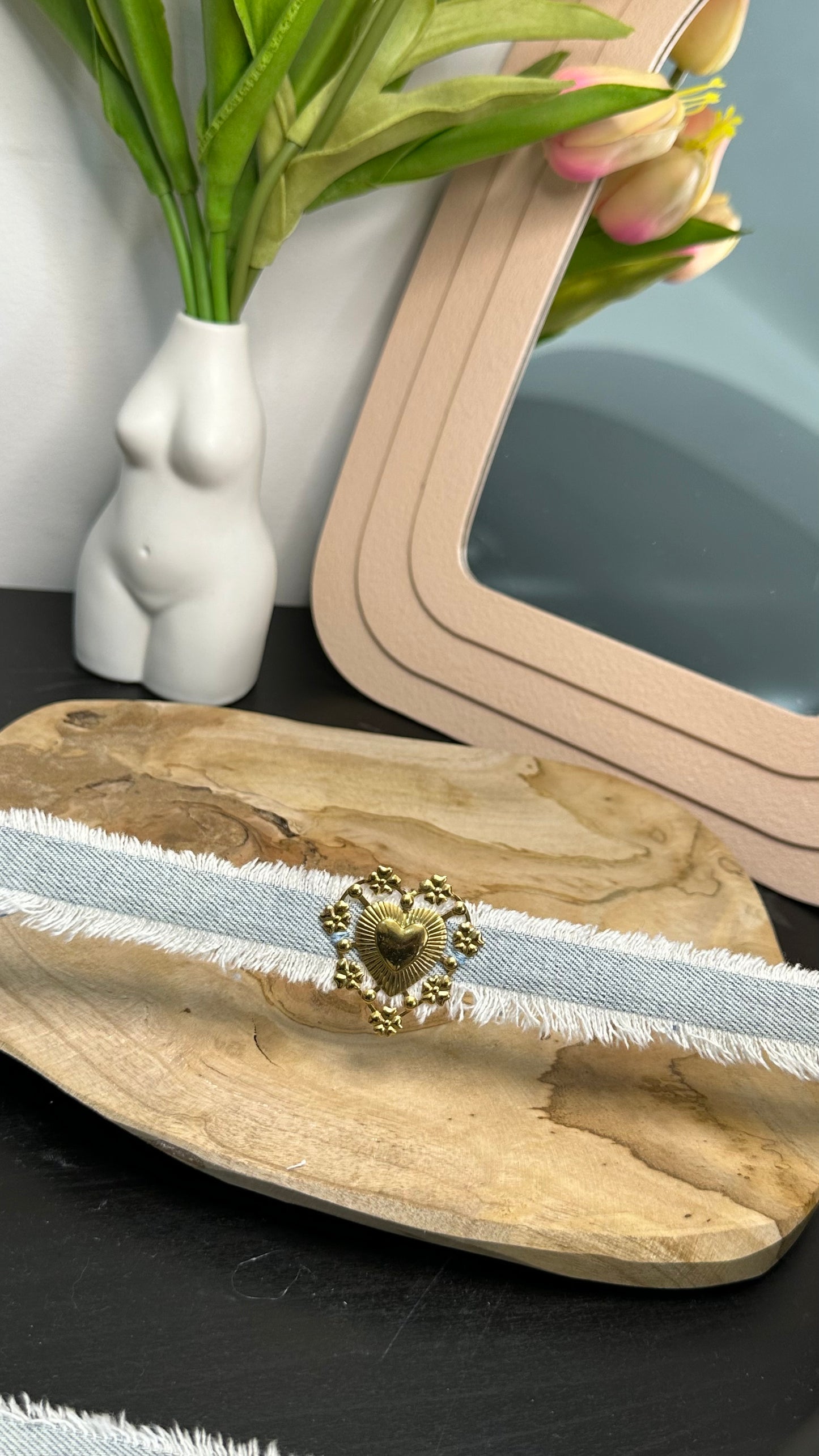 Choker cuore