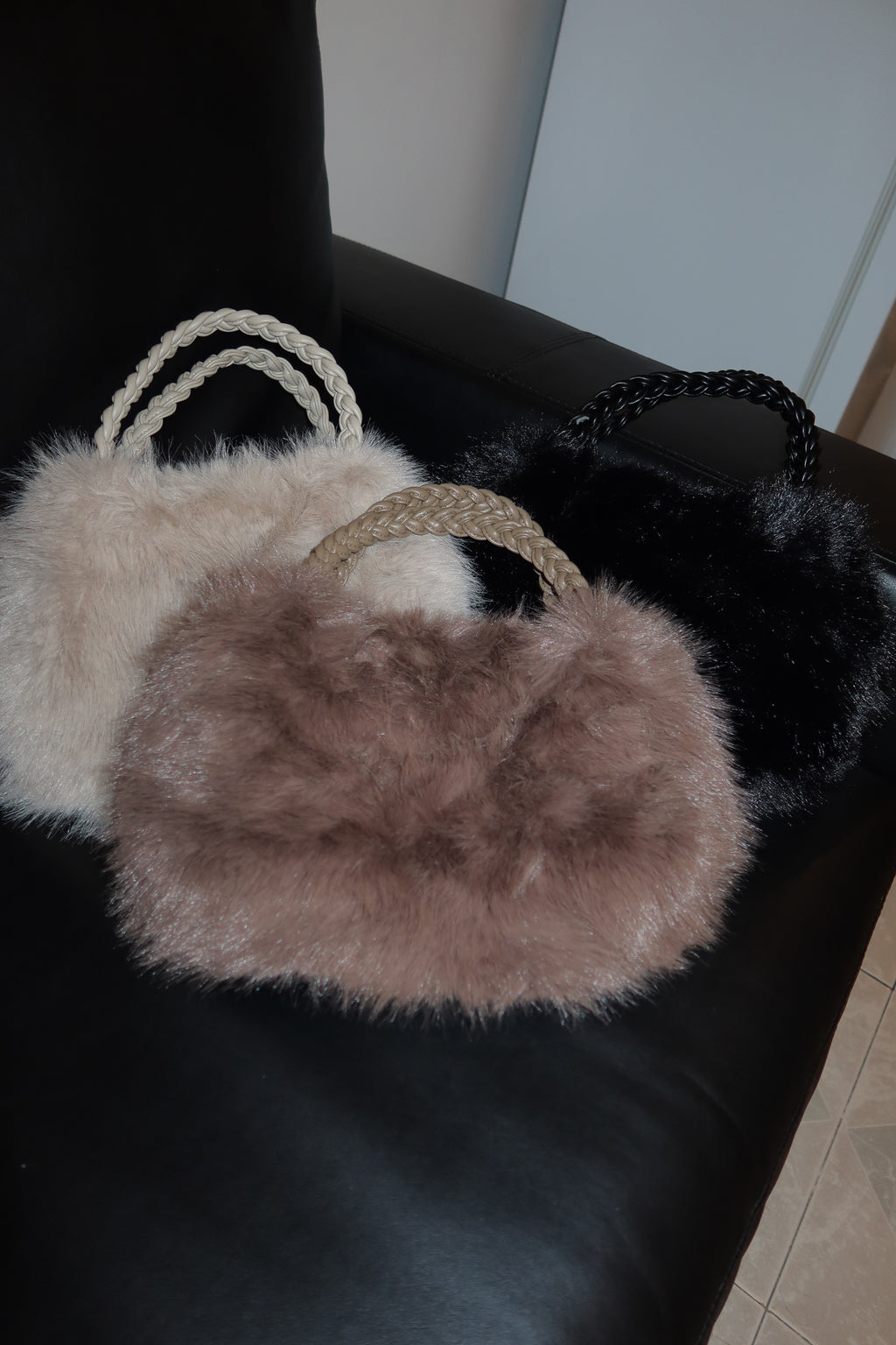 Bag Noirbite fur
