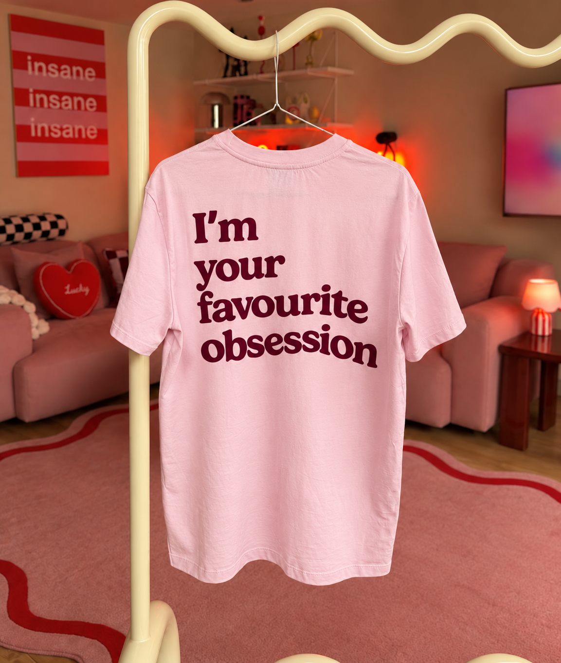 T SHIRT MANICA CORTA I'M YOUR FAVOURITE