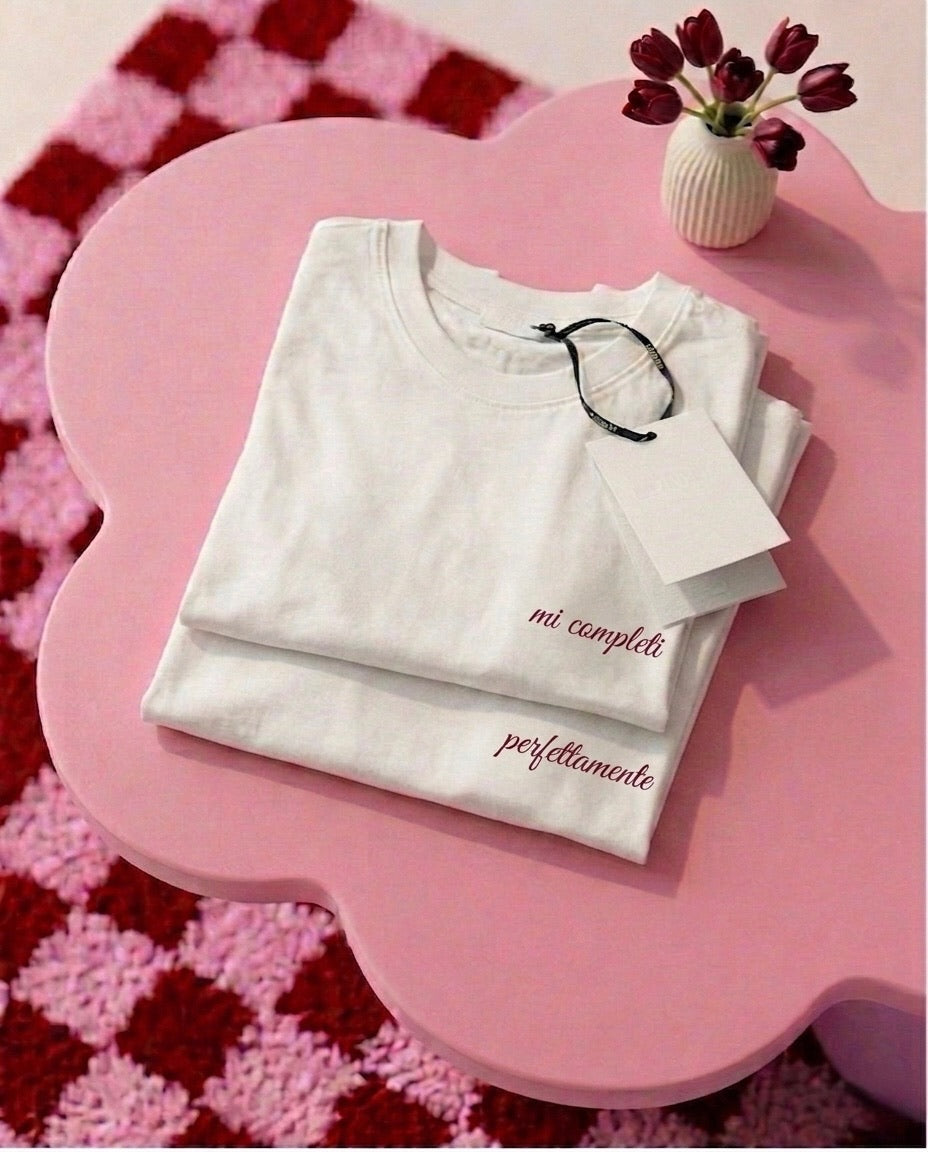COPPIA T-SHIRT PERSONALIZZATE