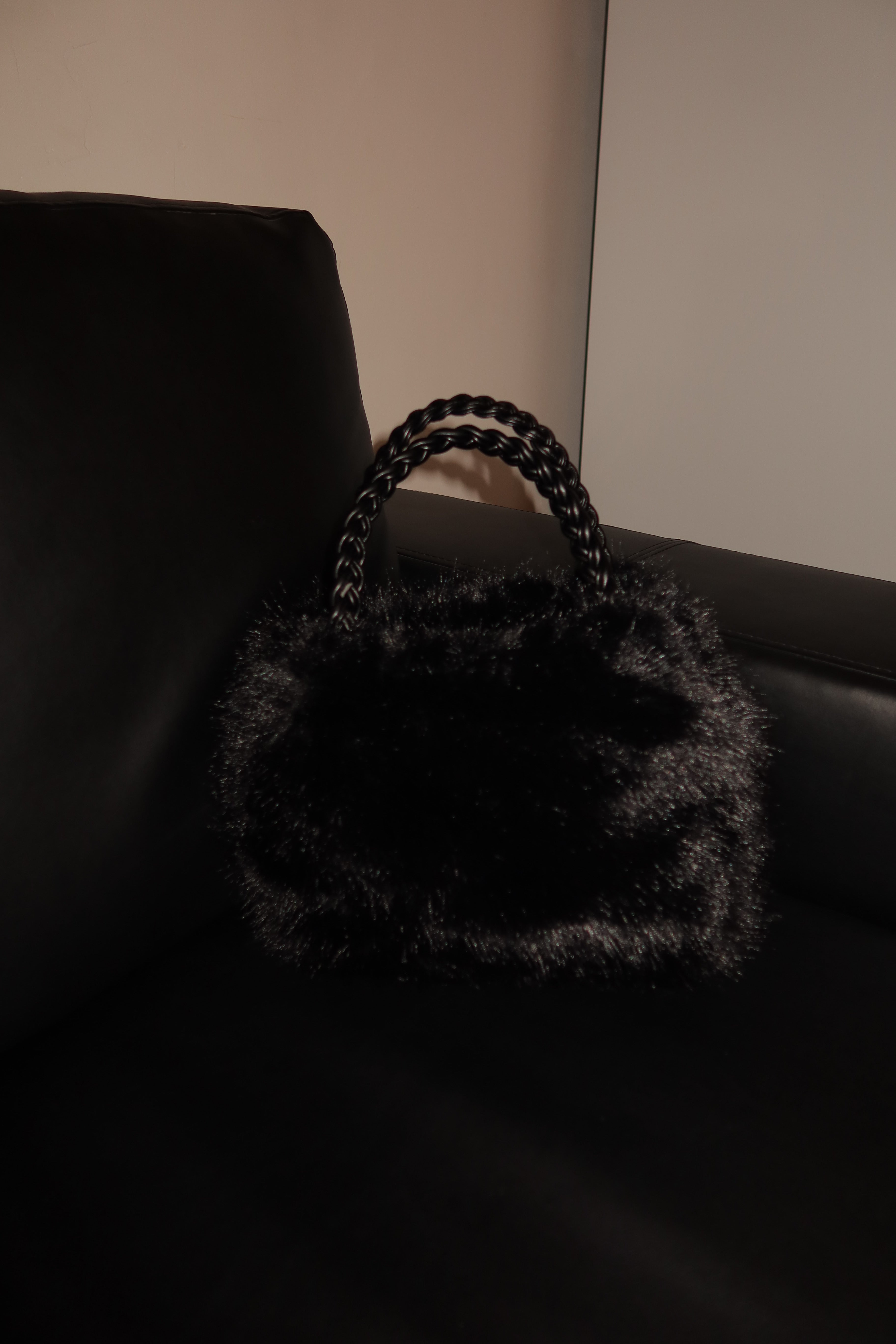 Bag Noirbite fur