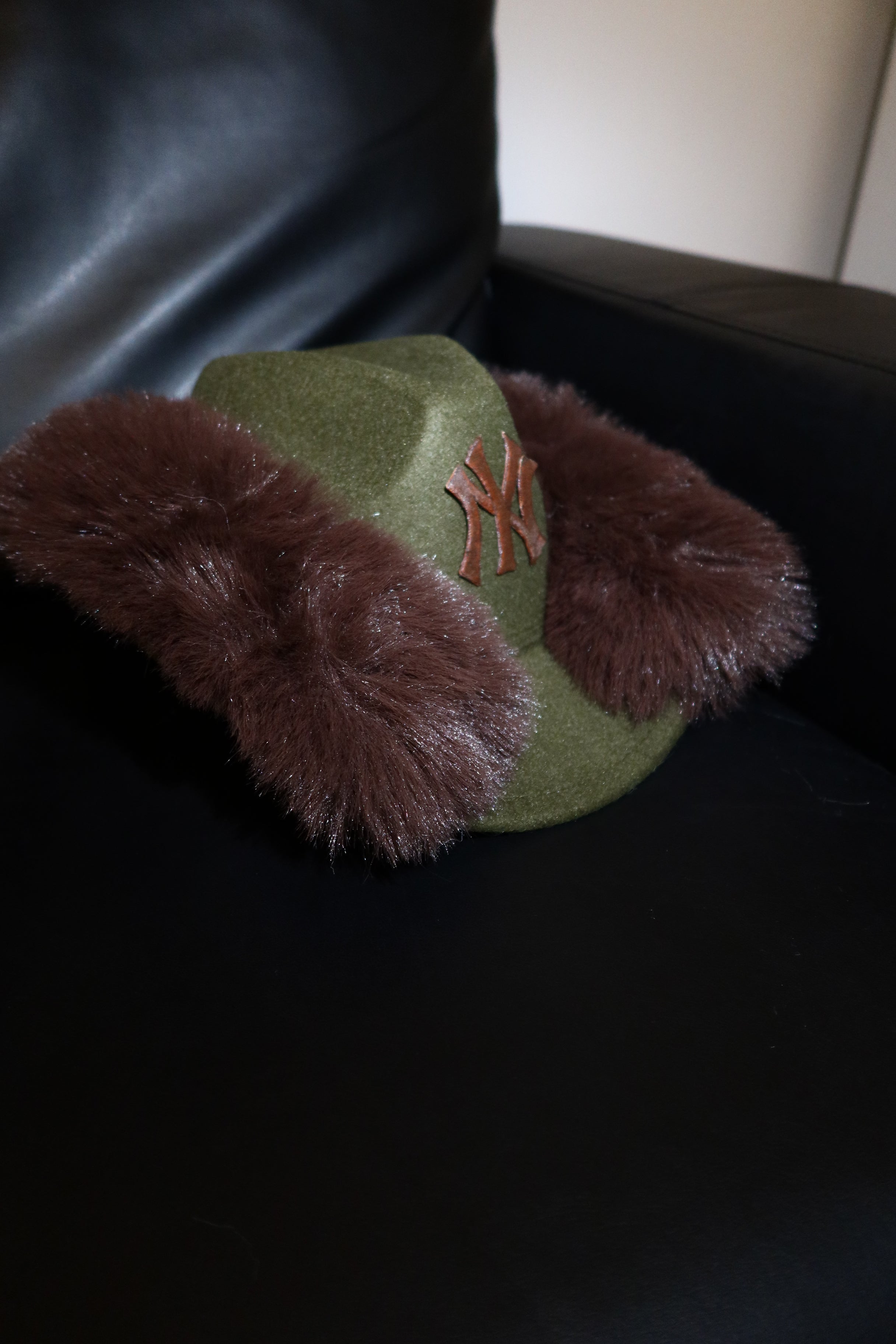 NY iconic fur green