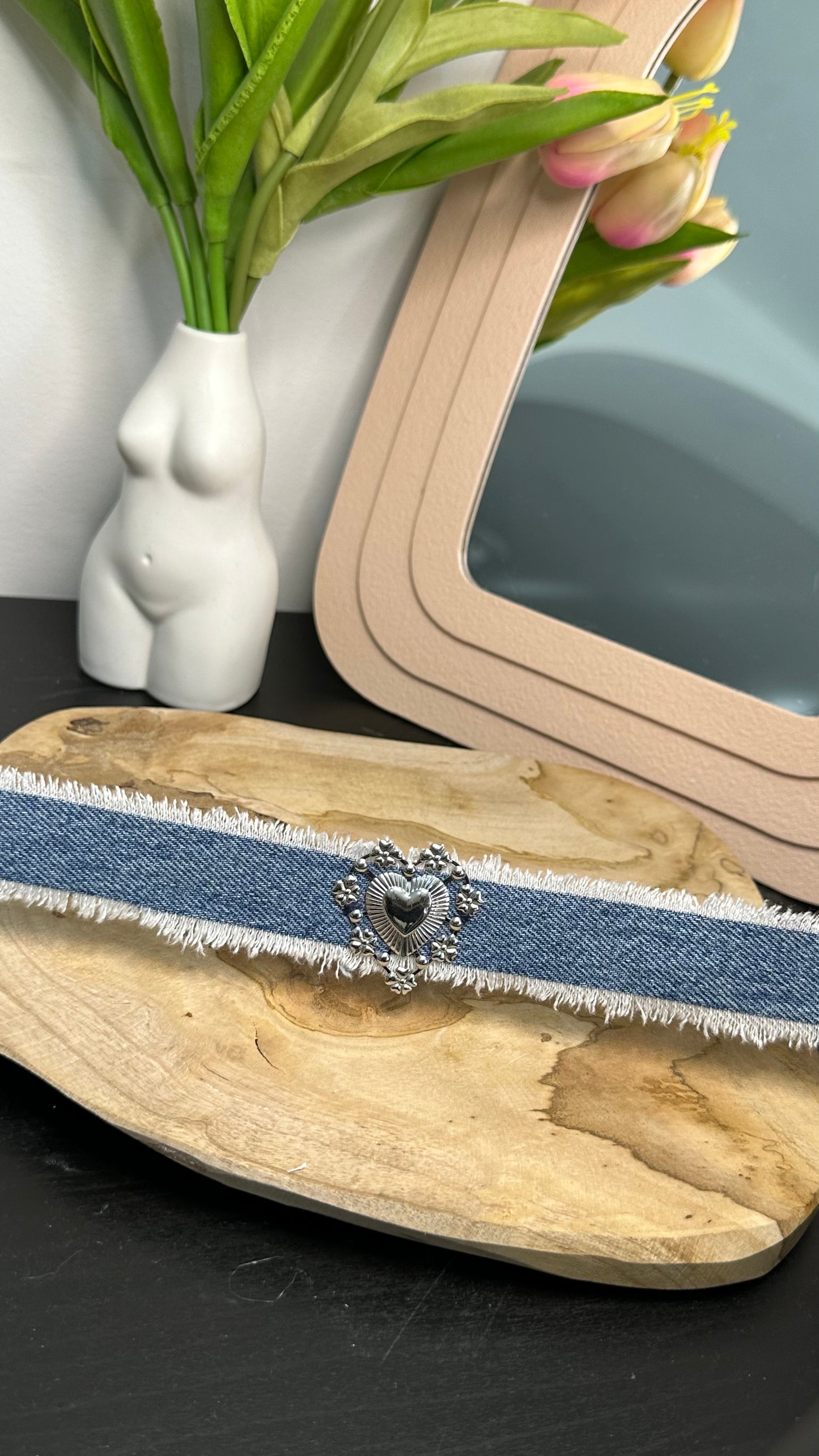 Choker cuore