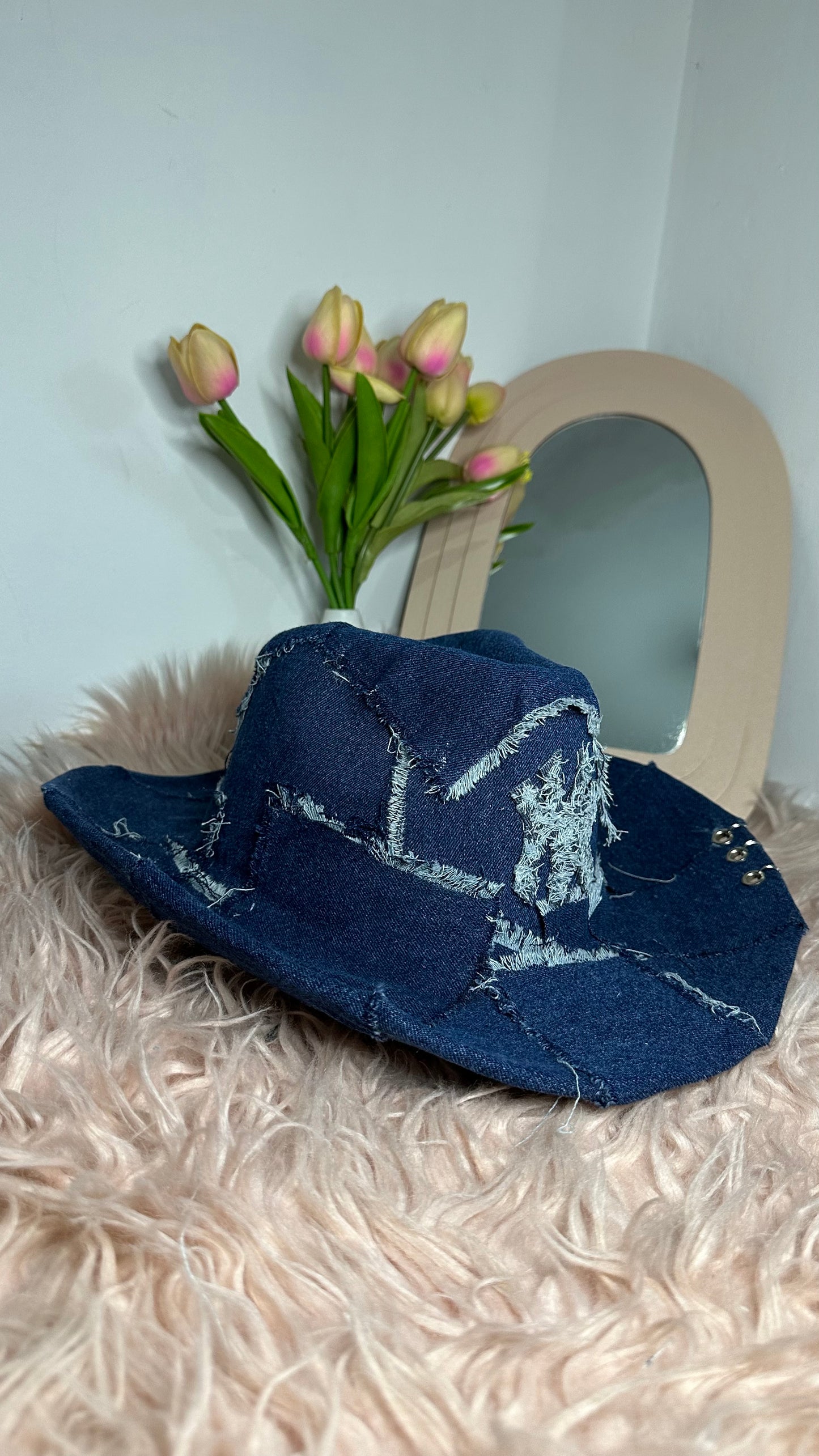 Blue denim F Ny