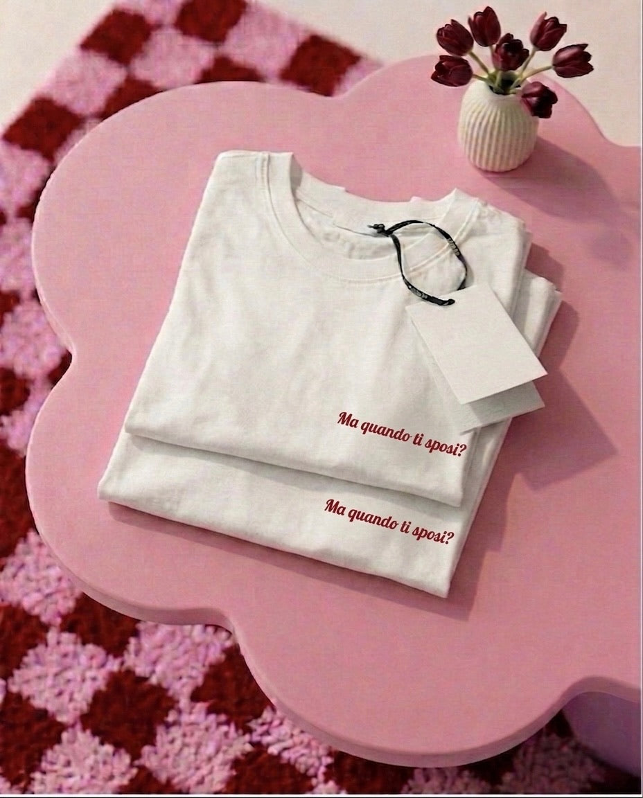 COPPIA T-SHIRT PERSONALIZZATE