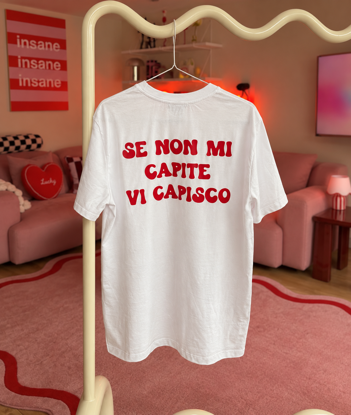 T SHIRT MANICA CORTA SE NON MI CAPITE