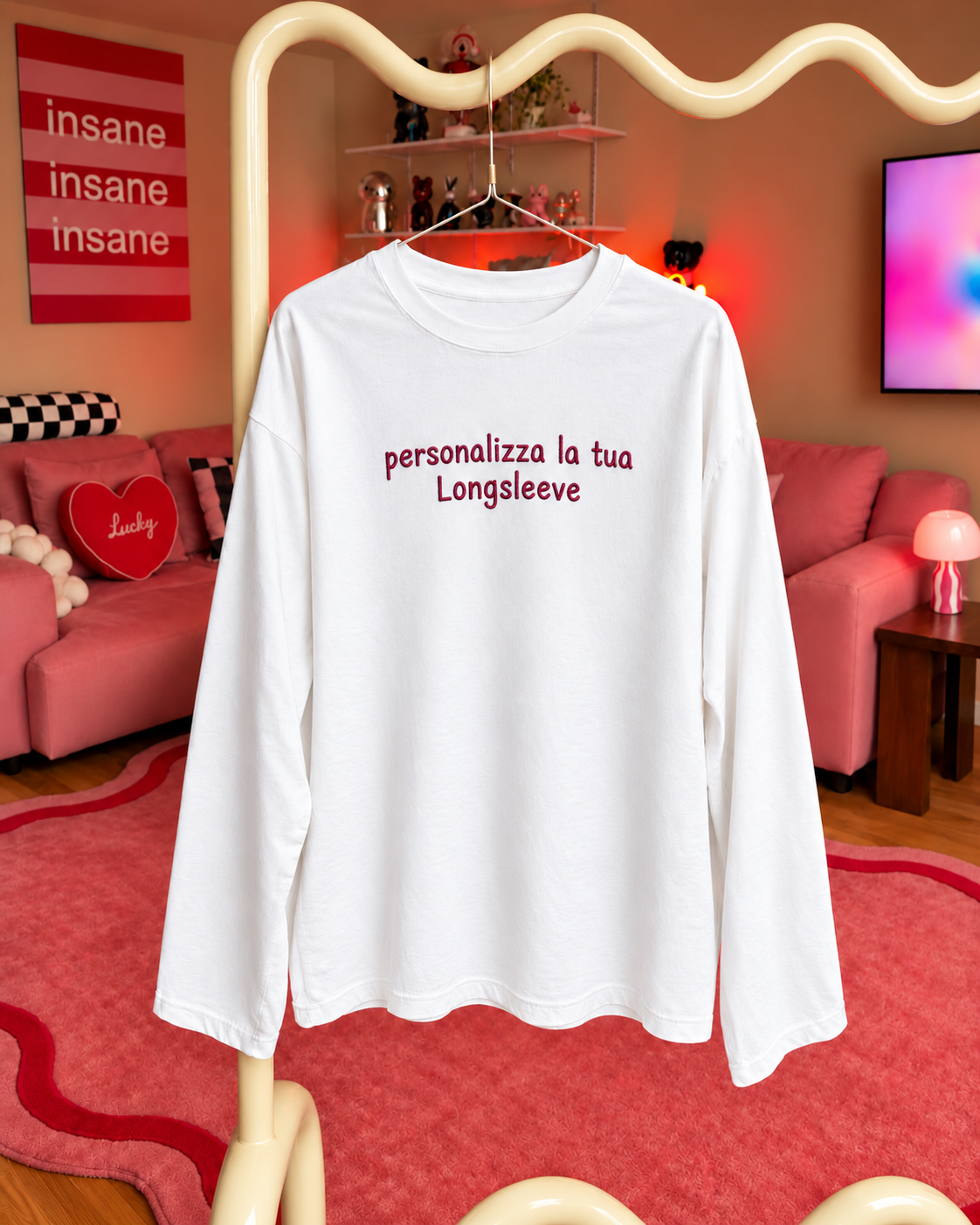 LONG SLEEVE PERSONALIZZATA DONNA