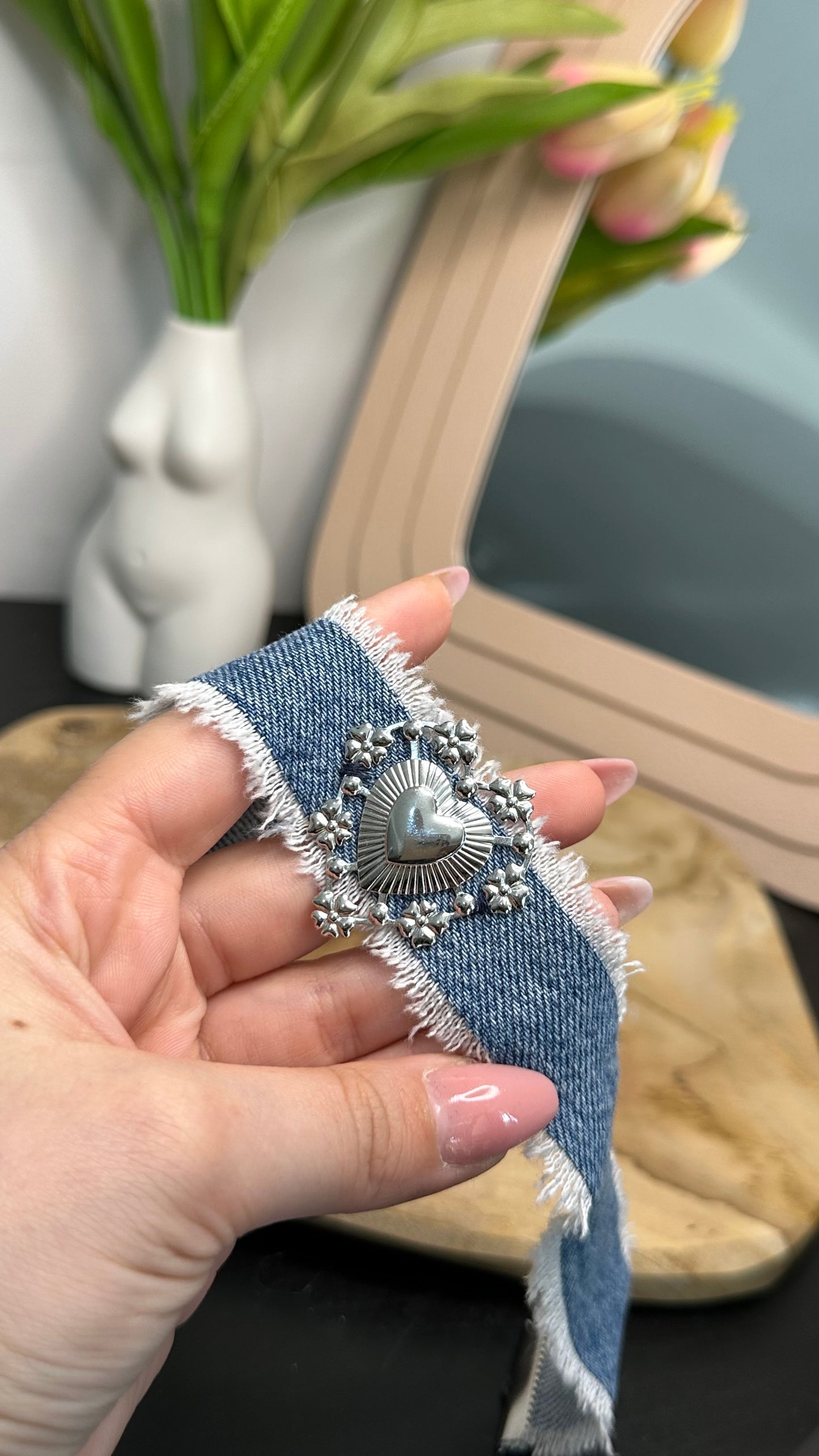 Choker cuore