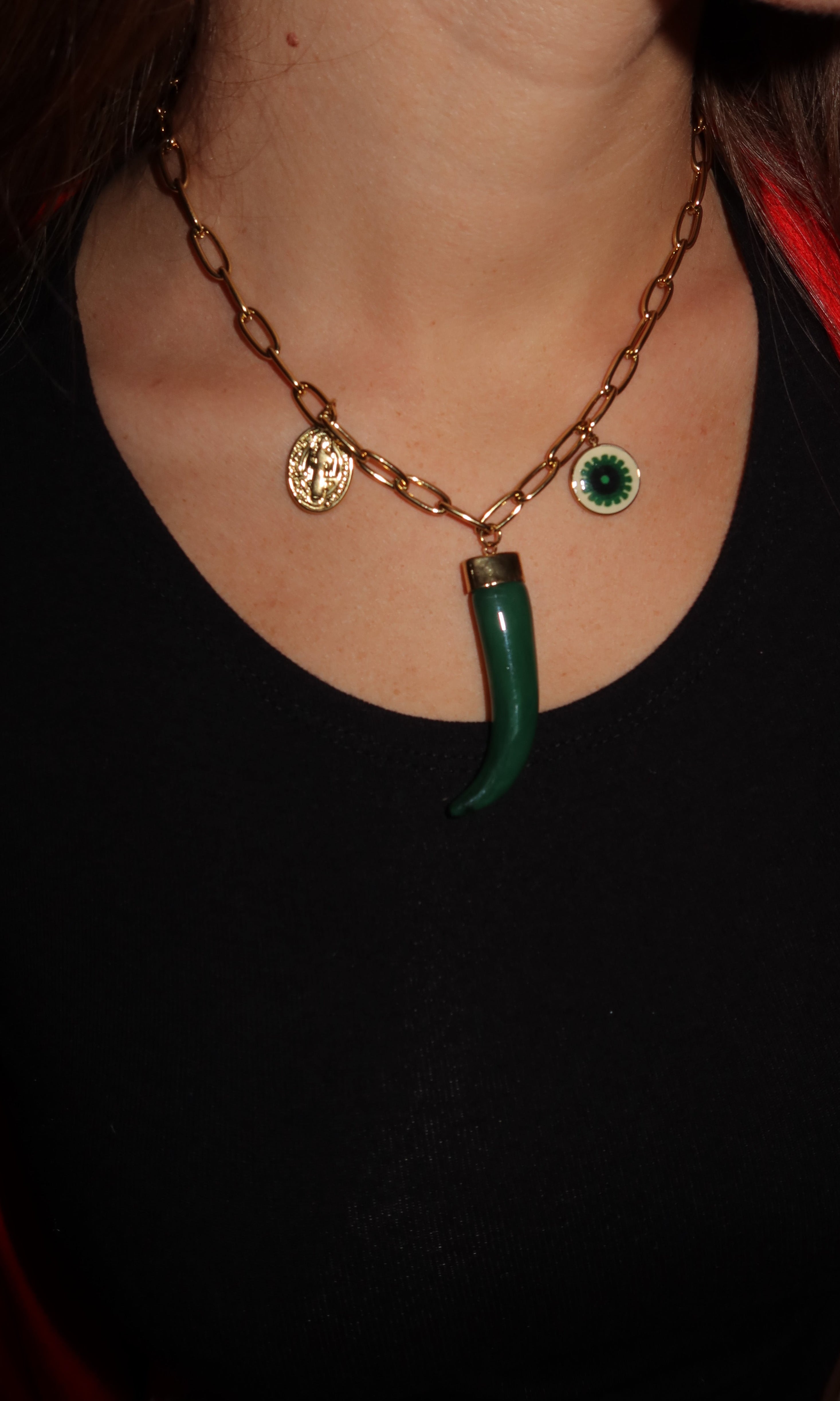 Collana soar verde