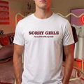 Sorry girls
